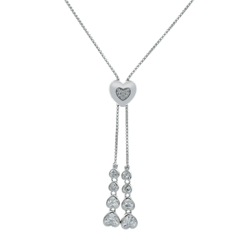 sterling adjustable necklace for ladies