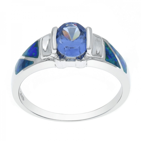 925 Sterling Silber Opal Ring Schmuck 