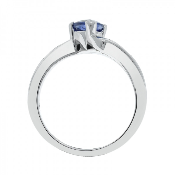 925 Sterling Silber Bypass Opal Ring Schmuck 