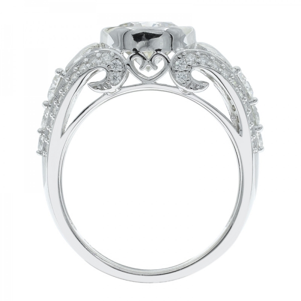  925 Sterling Silber Fancy Oceanic Damen Ring 