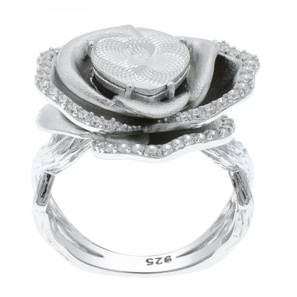 Damen Ring aus 925 Sterling Silber 