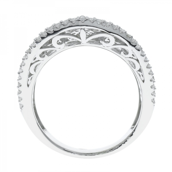 925 Sterling Silber filigraner Ring für Frauen 