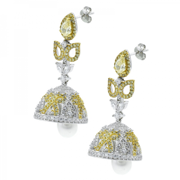 china 925 sterling silver bell earring für damen 